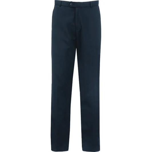 Mens Regular Fit Trousers - Navy
