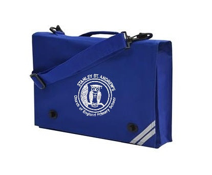 Book Bag - Stanley St. Andrew's C of E Primary School - Royal Blue