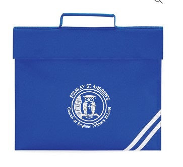 Stanley St. Andrew's C of E Primary School -Book Folder - Royal Blue