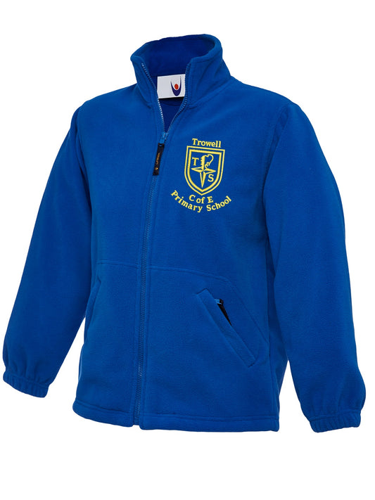 Trowell C of E Primary School - Fleece Jacket  -Royal Blue