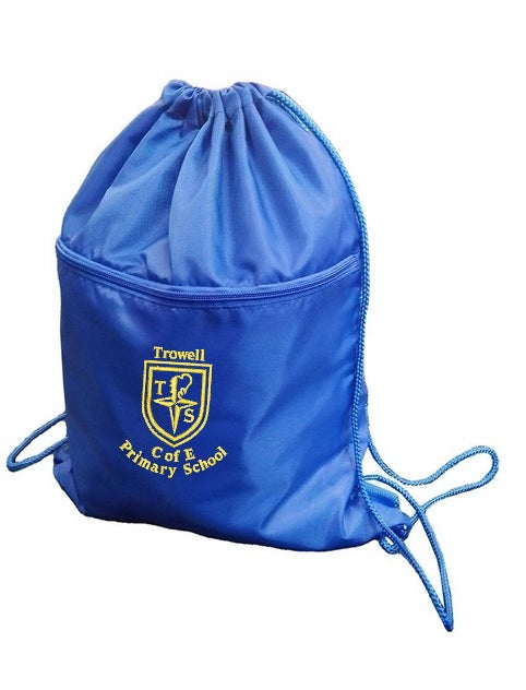 Trowell C of E Primary School - PE Kit Bag - Royal Blue