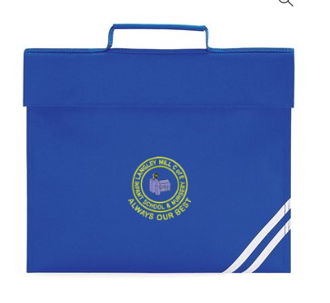 Langley Mill C of E Infant School & Nursery -Book Folder-  Royal Blue