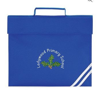 Ladywood Primary School -Book Folder -  Royal Blue