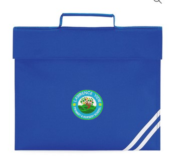 Lawrence View Primary & Nursery School -Book Folder - Royal Blue