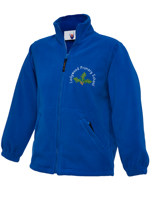 Ladywood Primary School - Fleece Jacket -Royal Blue
