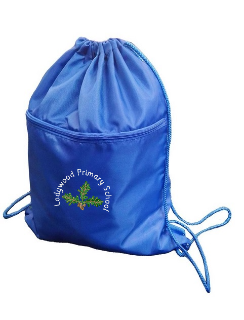 Ladywood Primary School - PE Kit Bag - Royal Blue