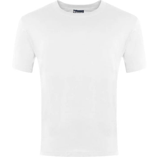 Mundy C. E. Junior School -T-Shirt -  White