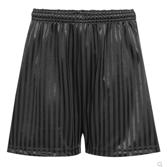 Sports Shorts-Unisex-Black