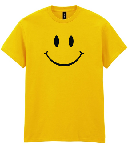 80s Smiley Face Adult t-Shirt