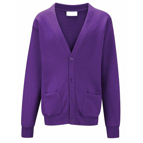 Florence Nightingale - Purple Sweat Cardigan