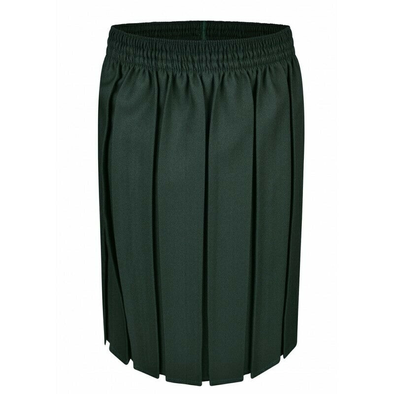 Skirt Junior - Full Pleat Bottle Green