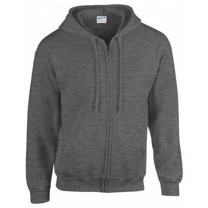 Kirk Hallam  - Unisex Zip Hooded P.E. Sweatshirt (Gildan)
