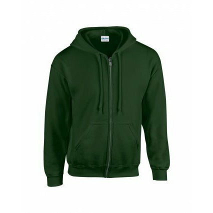Kirk Hallam  - Unisex Zip Hooded P.E. Sweatshirt (Gildan)