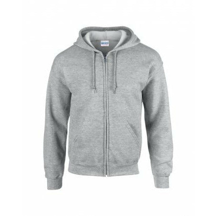Kirk Hallam  - Unisex Zip Hooded P.E. Sweatshirt (Gildan)