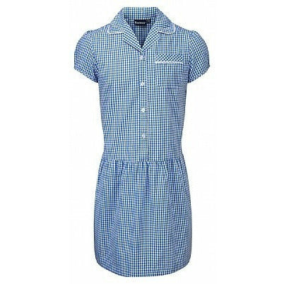 Gingham Dress - Ashley Blue