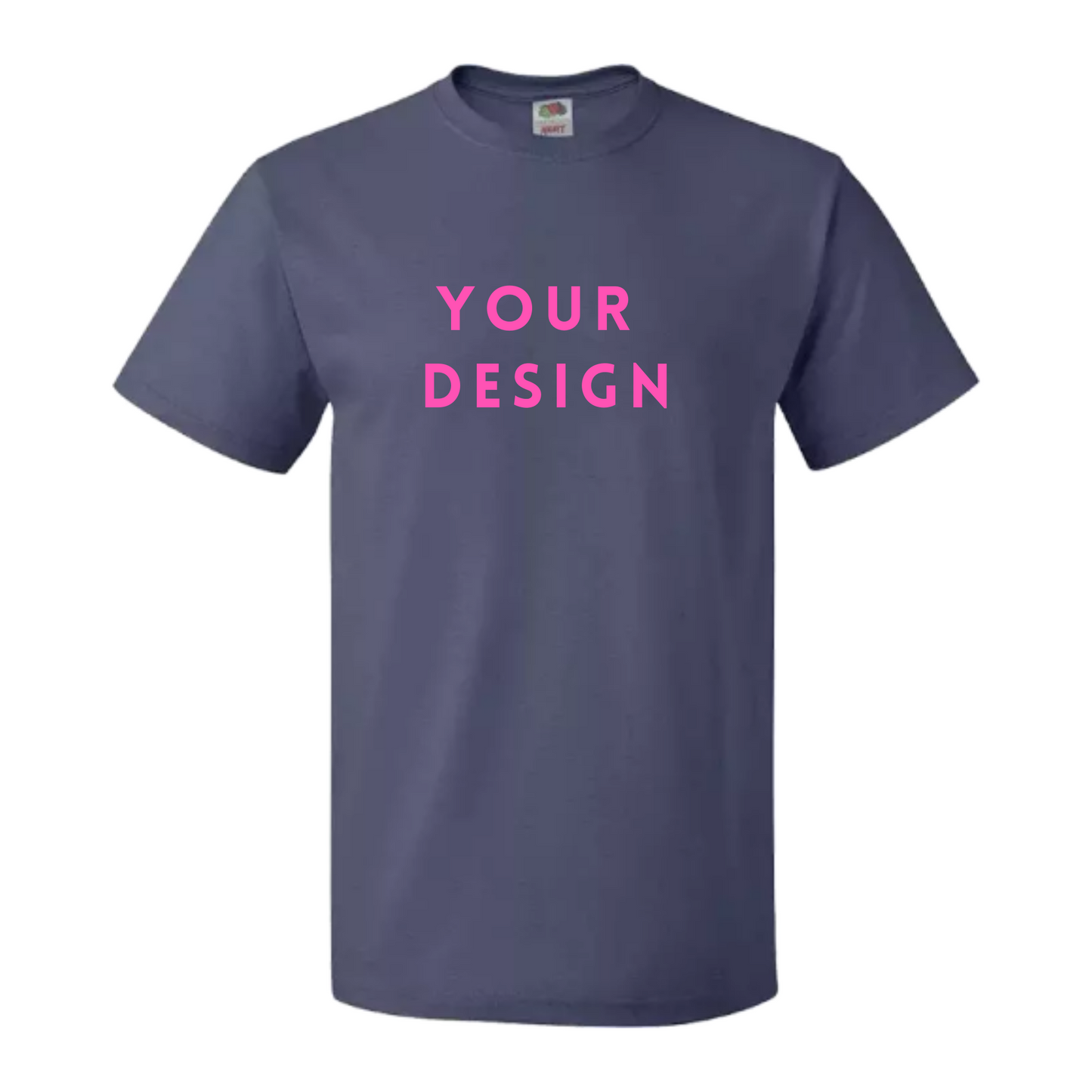 Personalised Custom T-Shirt - Design placement