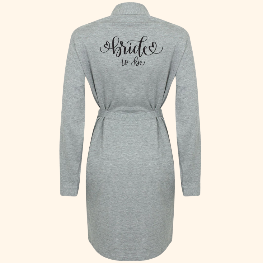 Bridesmaid dressing gowns cotton best sale