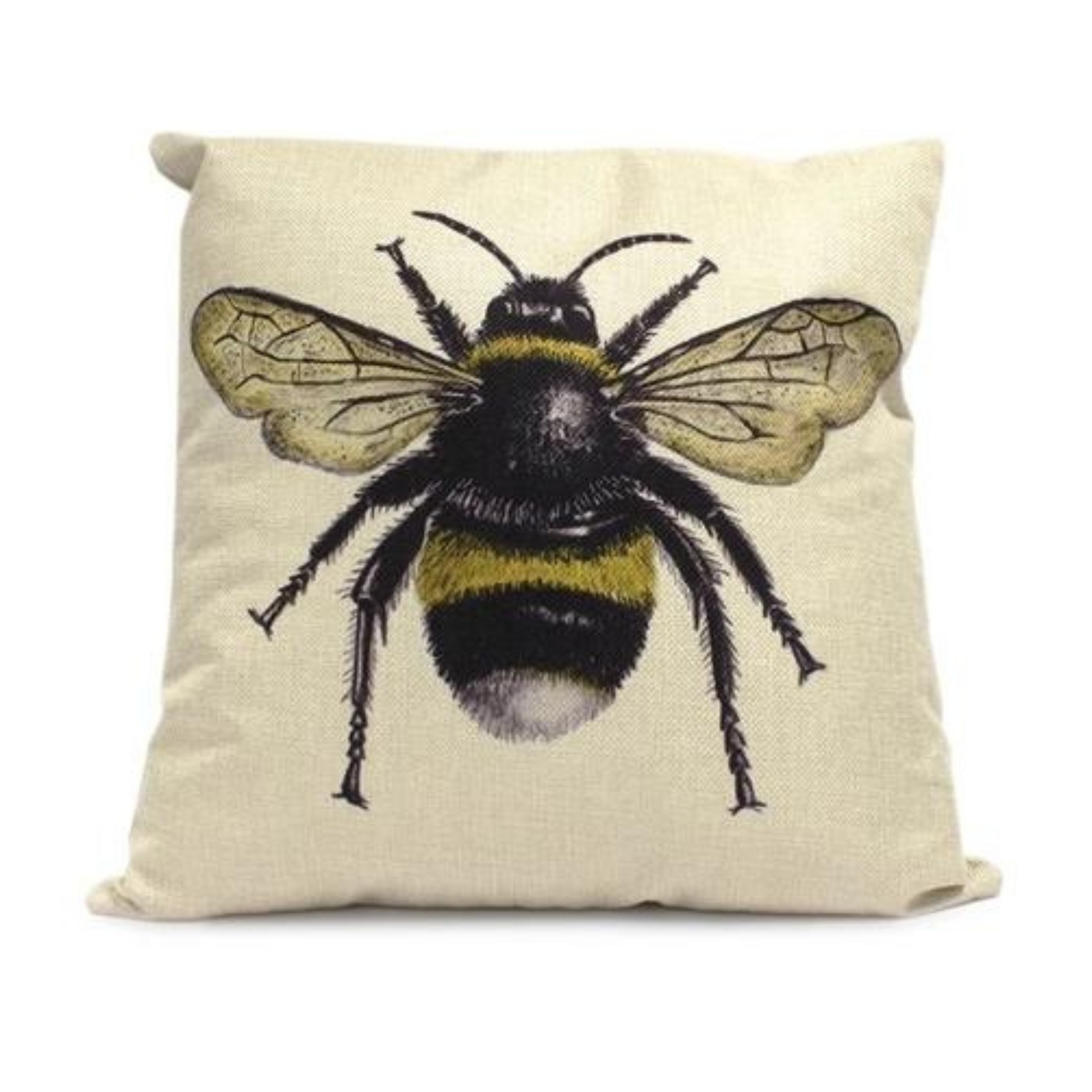 Personalised Cushion Cover 40cm x 40cm - Bumble Bee