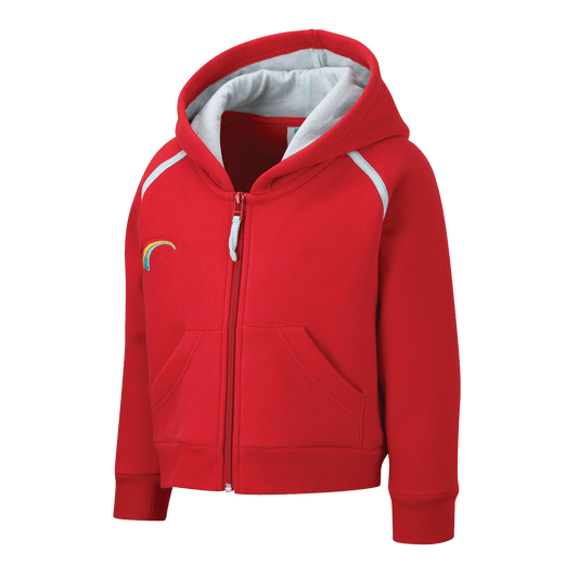 Rainbows Hooded Zipper