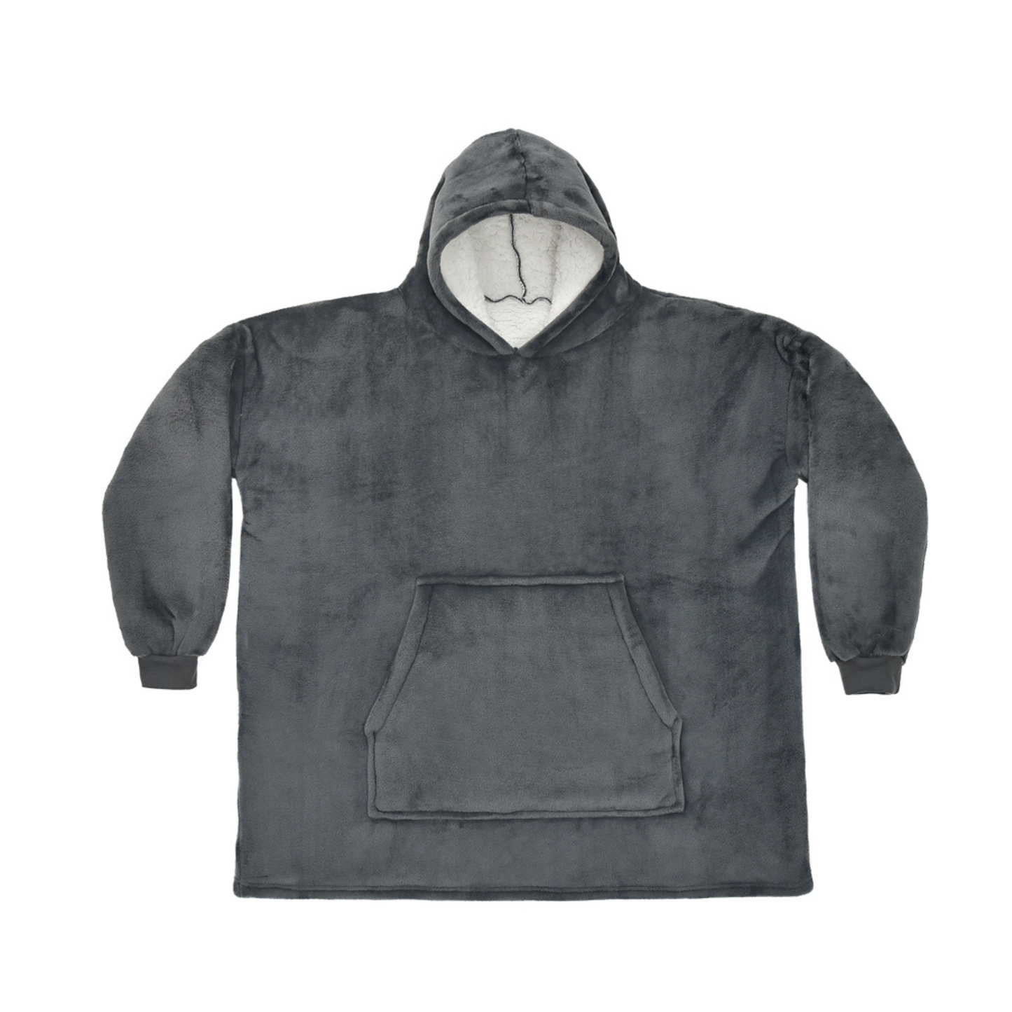Personalised Wearable Blanket - Oodie Alternative - Grey