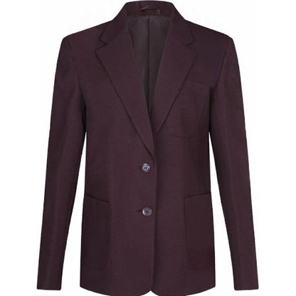 maroon senior girls blazer