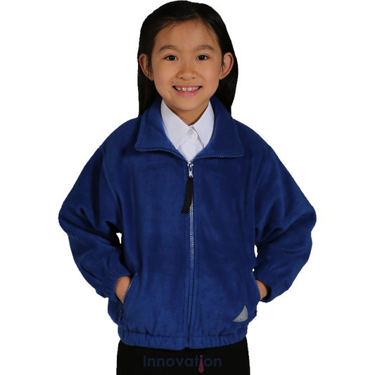 new-fleece-jacket-age-3-12-hallam-fields-junior-school-royal-blue
