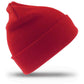 Beanie Hat with School Logo - Red
