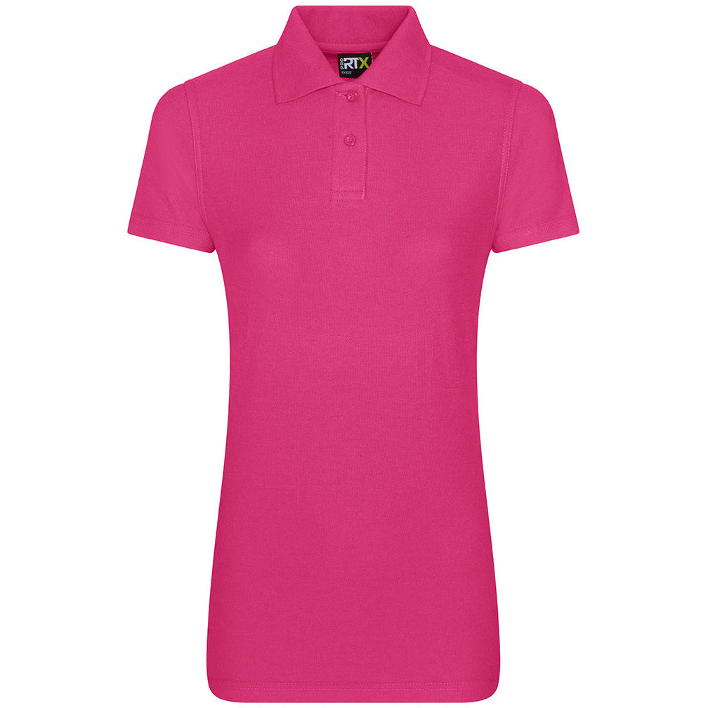 Pro RTX Ladies Pro Piqué Polo Shirt - Fuchsia 