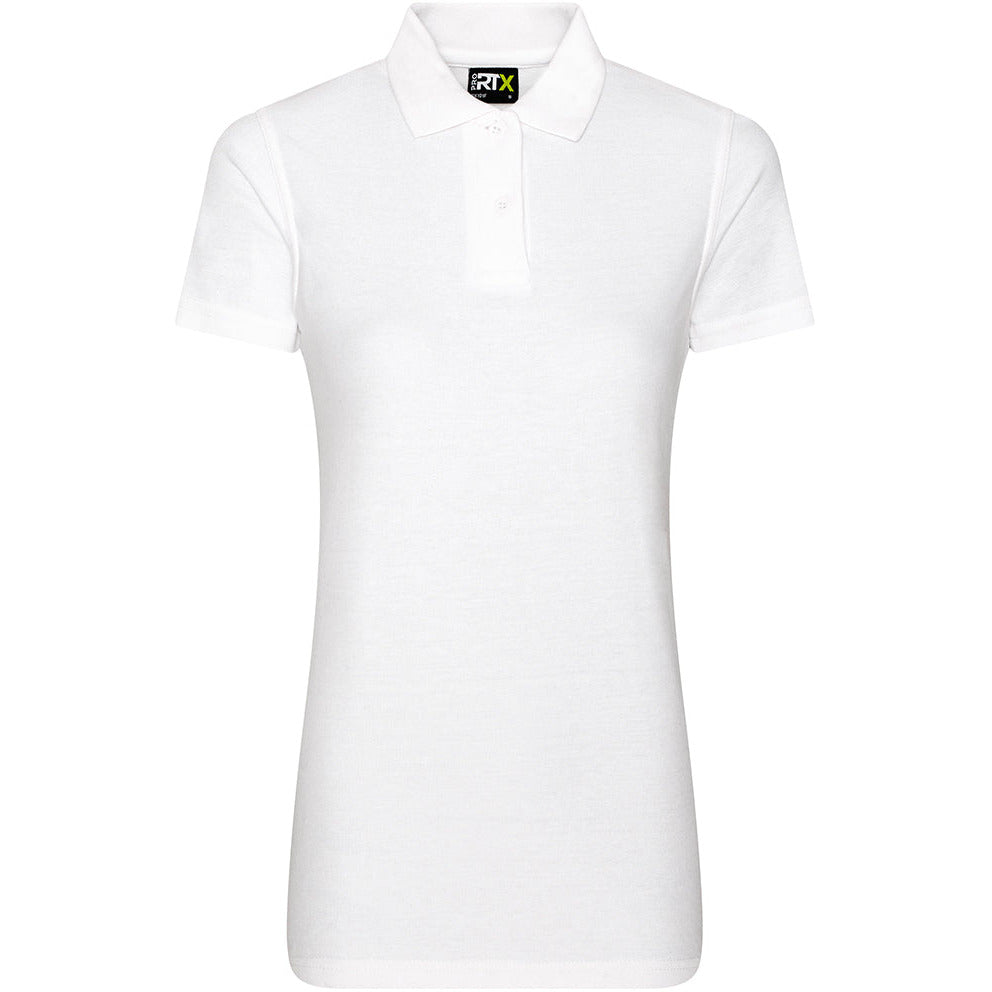 Pro RTX Ladies Pro Piqué Polo Shirt - White