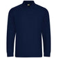 Pro RTX Pro Long Sleeve Piqué Polo Shirt - Navy