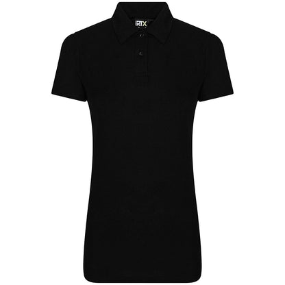 Pro RTX Ladies Pro Polyester Polo Shirt - Black