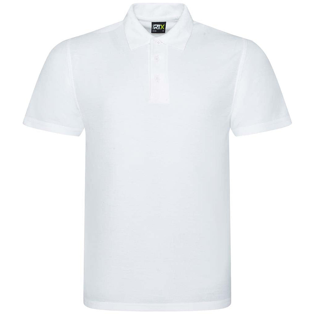 Pro RTX Pro Polyester Polo Shirt - White