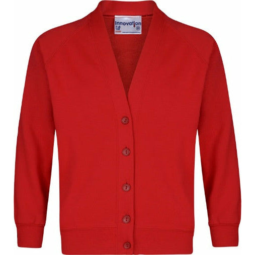 new-sweatshirt-cardigan-age-2-11-marlpool-junior-school-red