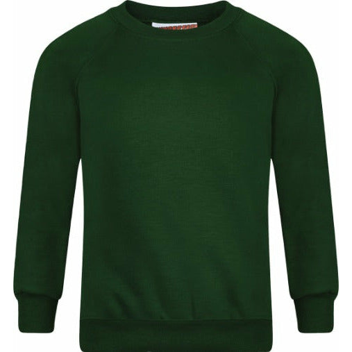 new-sweatshirt-age-2-14-sawley-school-bottle-green