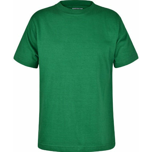 T-Shirt - Age 2- 14 - Plain - Emerald