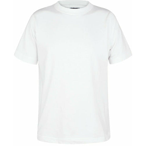 T-Shirt Aldercar Infants School - Age 2-14 - White