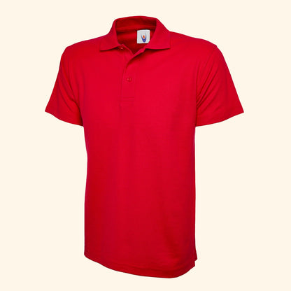 Classic Polo Shirt (2XL - 4XL) Red