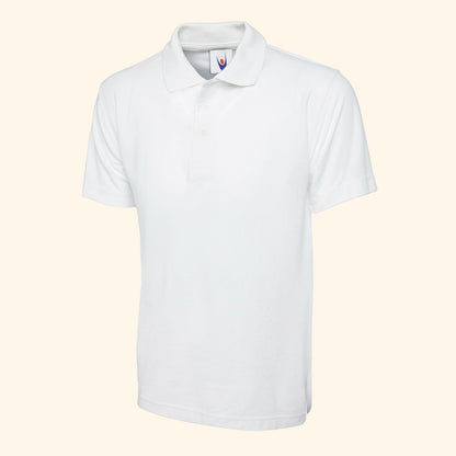 Classic Polo Shirt (2XL - 4XL) White