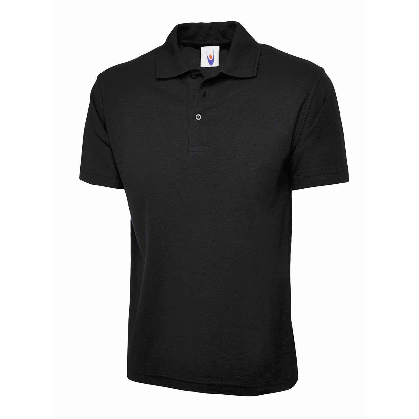 Childrens Classic Polo Shirt Black