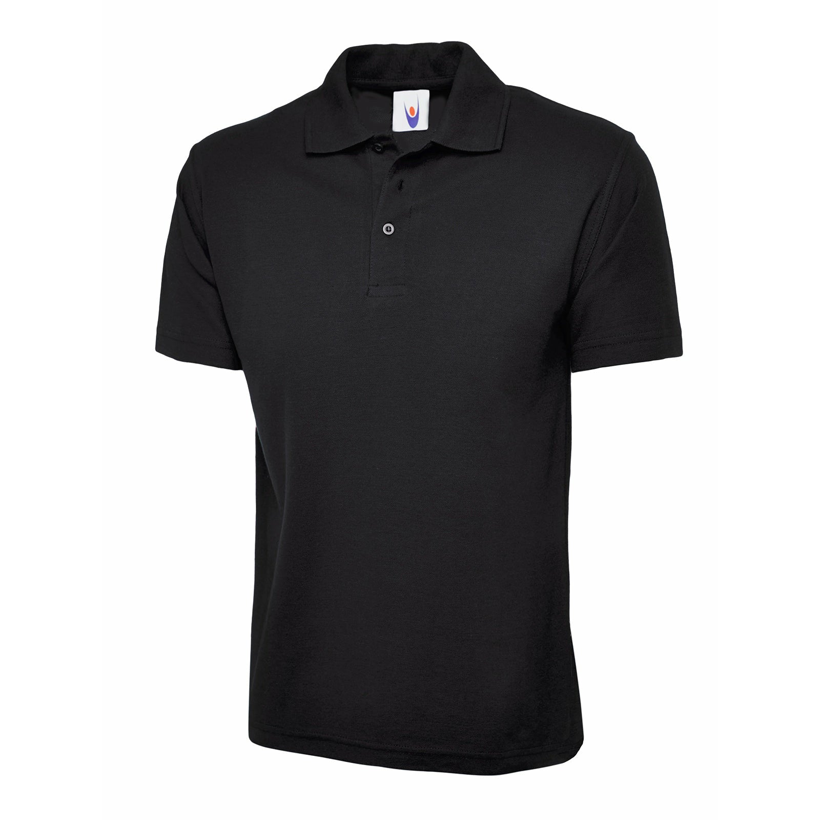 Active Polo Shirt (2XL - 4XL) Black