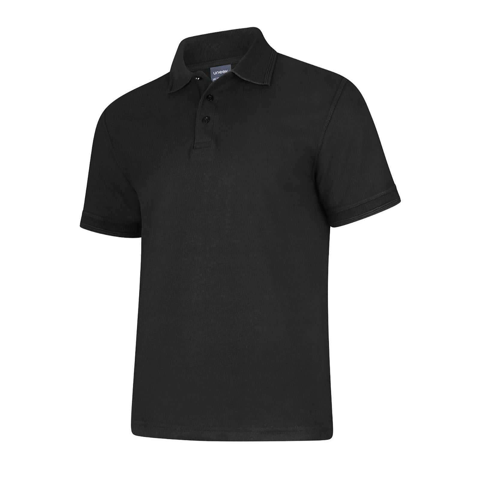 Deluxe Polo Shirt (2XL - 4XL) - Black