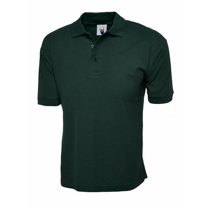 Cotton Rich Polo Shirt Bottle Green