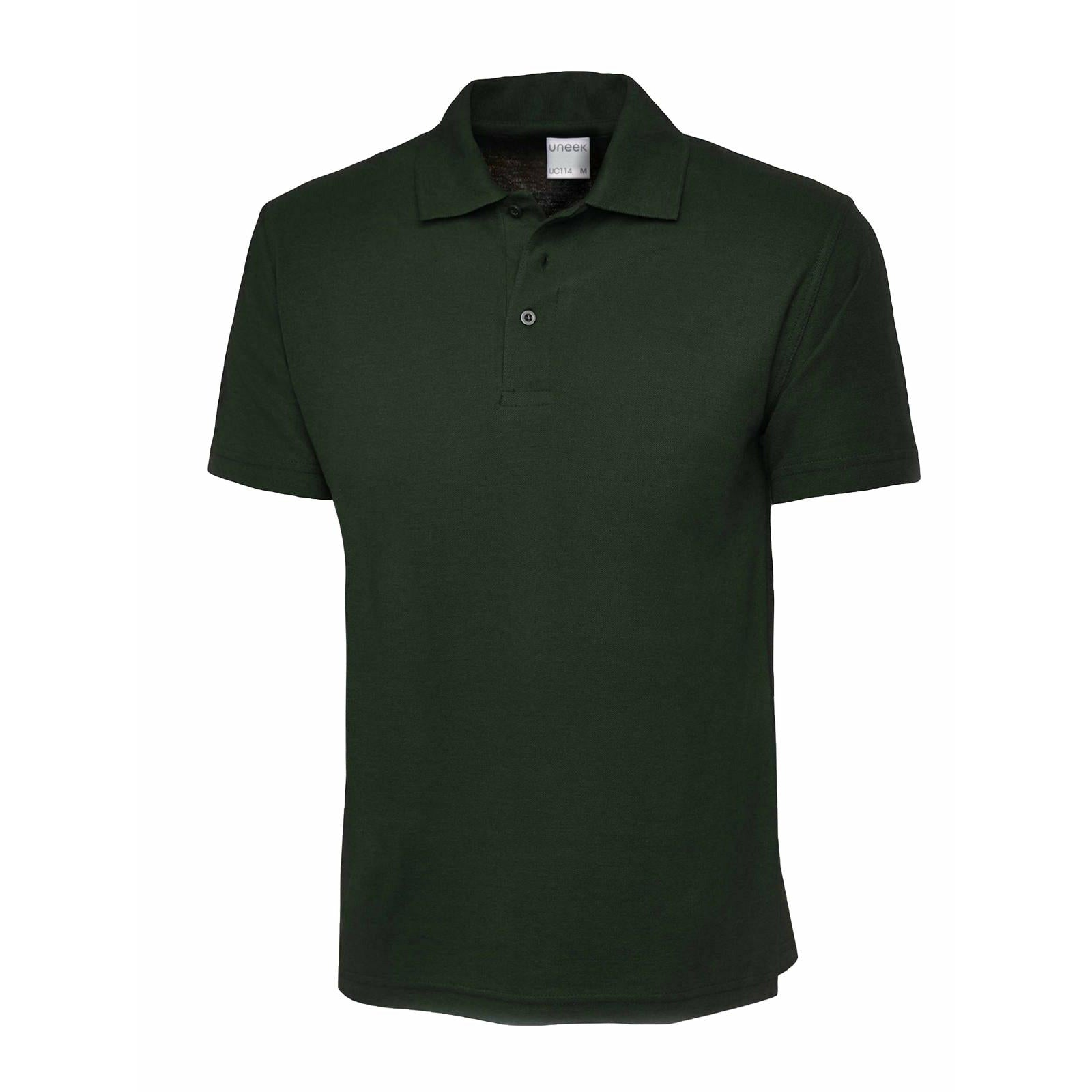 Men's Ultra Cotton Polo Shirt (XS- XL) - Bottle Green