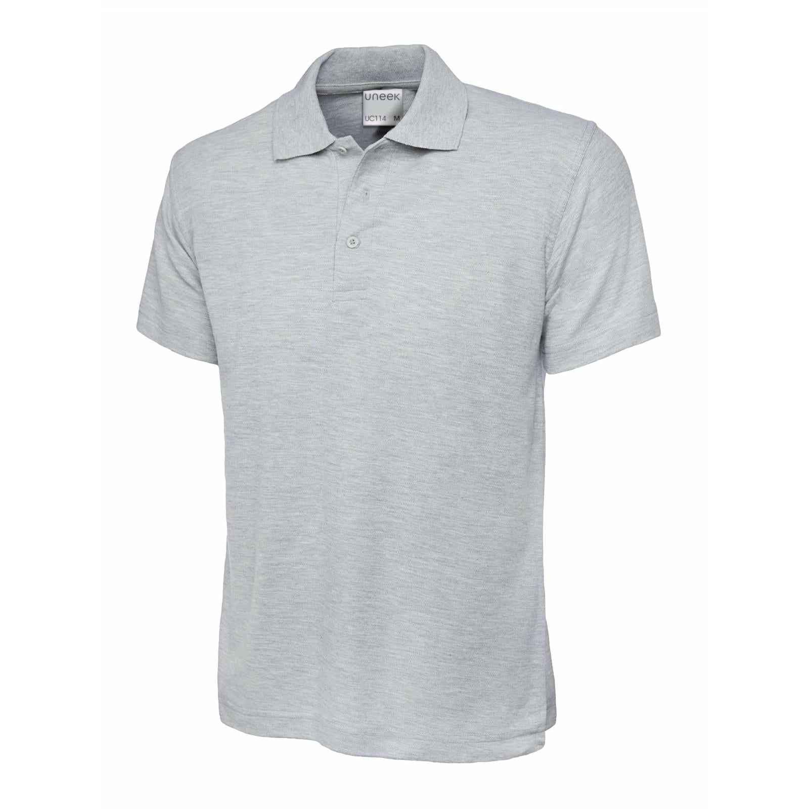 Men's Ultra Cotton Polo Shirt (2XL - 3XL) - Heather Grey