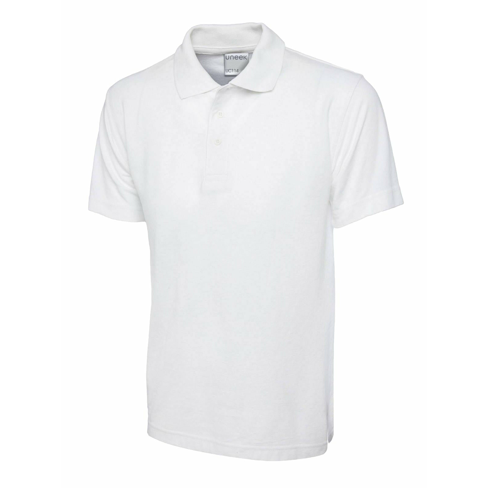 Men's Ultra Cotton Polo Shirt (XS- XL) - White
