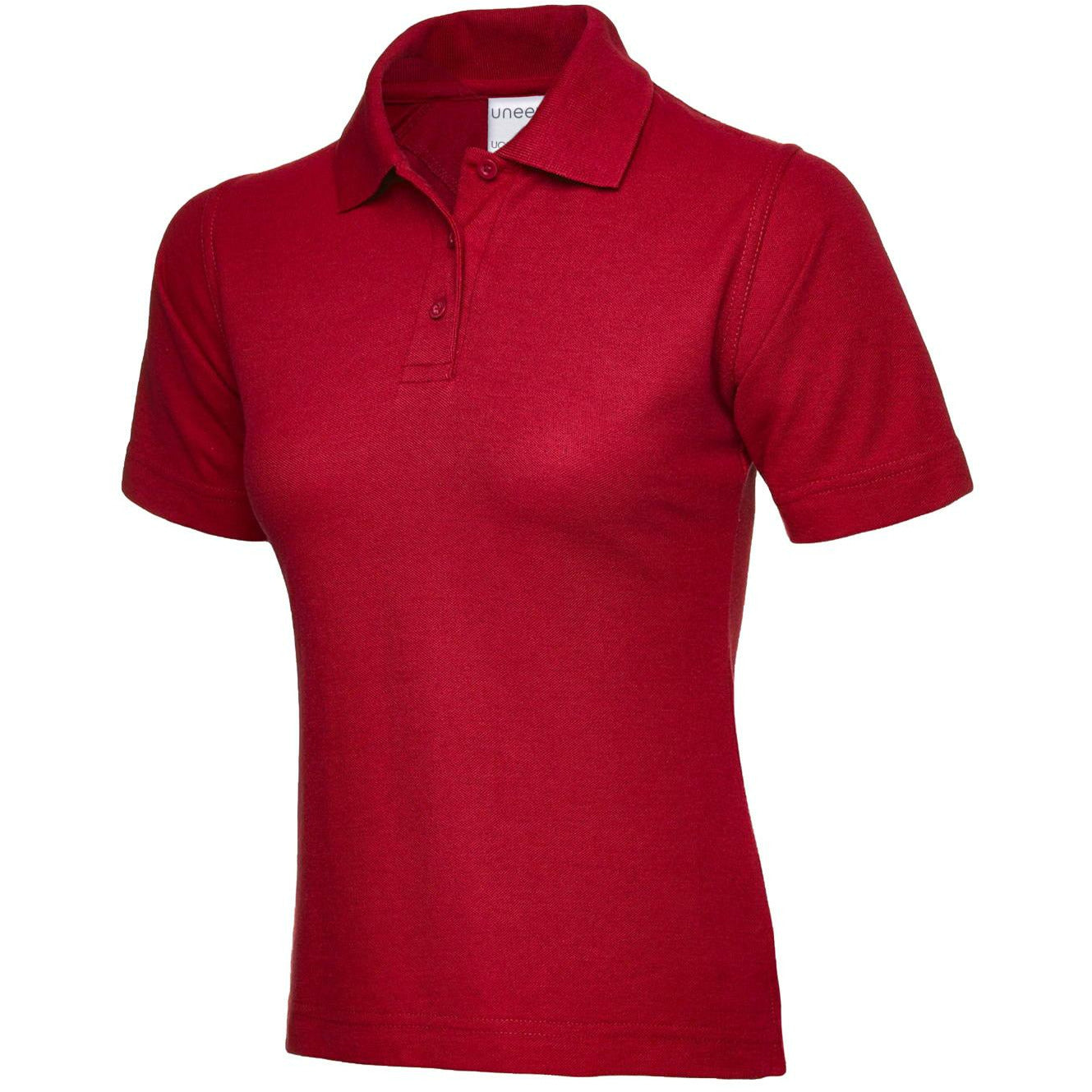 ladies-ultra-cotton-poloshirt Red