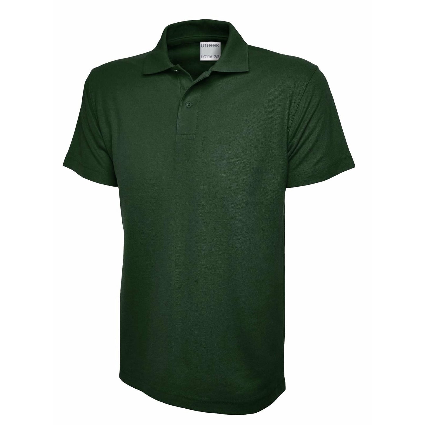 Children's Ultra Cotton Polo Shirt Bottle Green