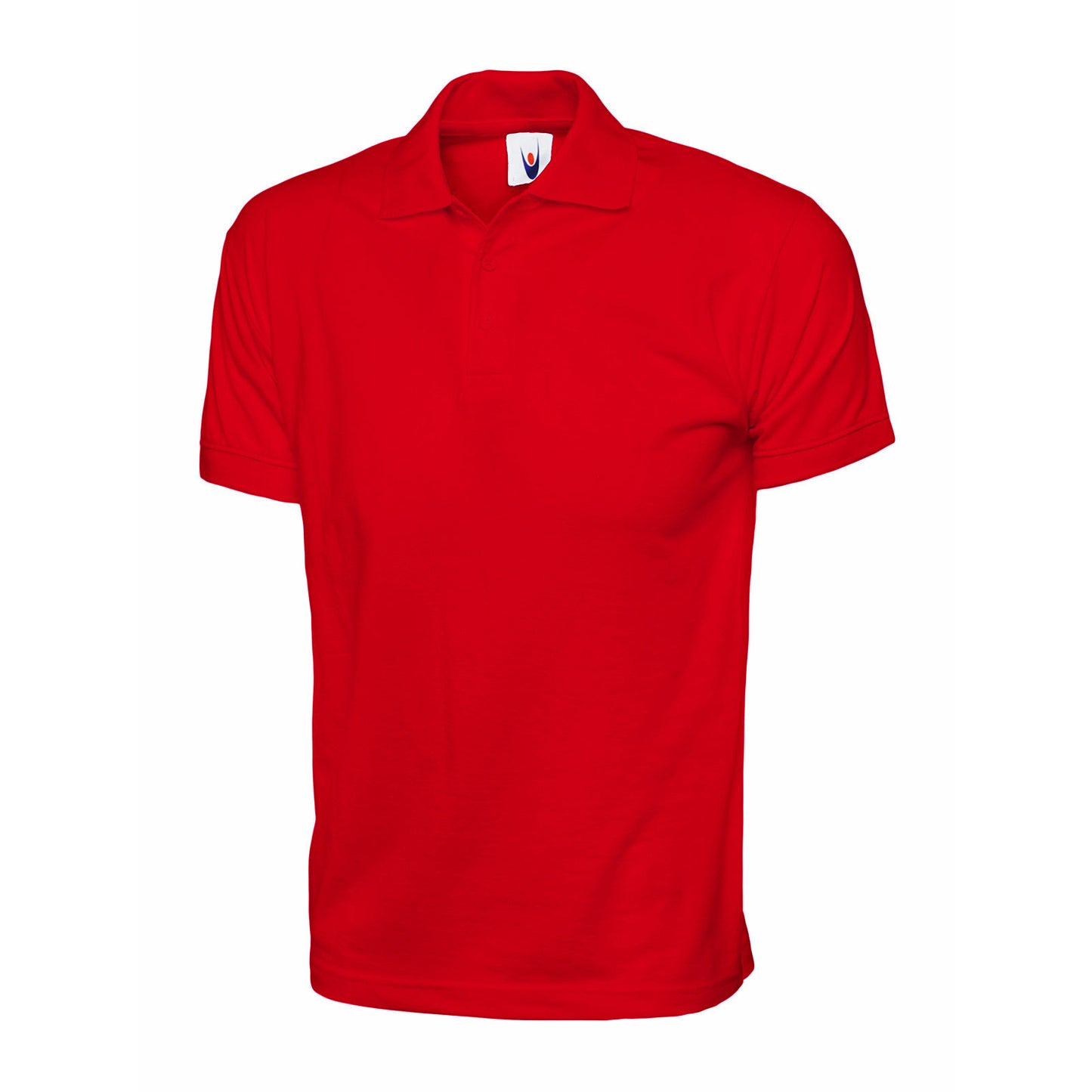 Jersey Polo Shirt Red