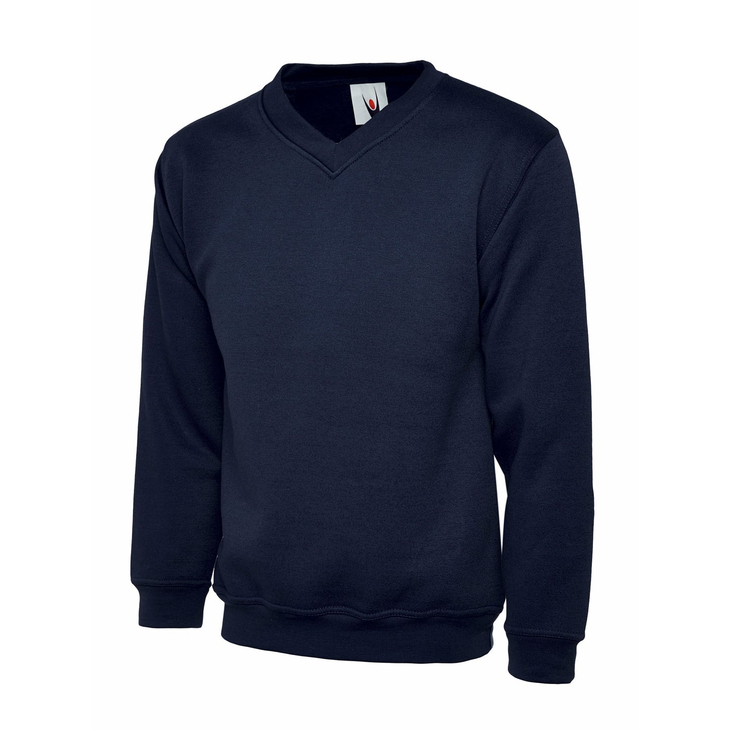 Premium V-Neck Sweatshirt Navy