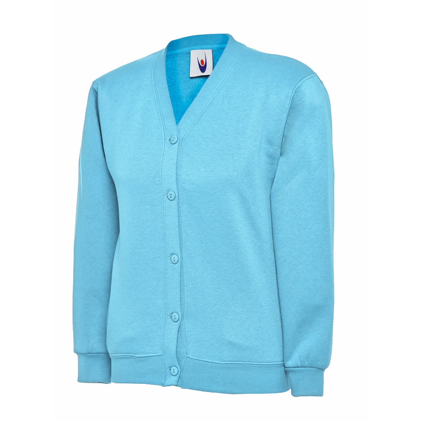 Childrens Classic Cardigan Sky Blue